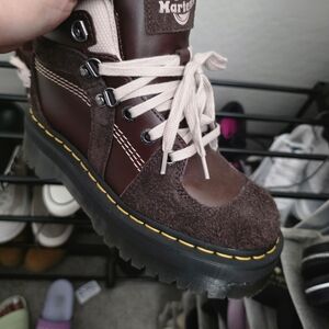 Dr. Martens Brown Heeled Boots